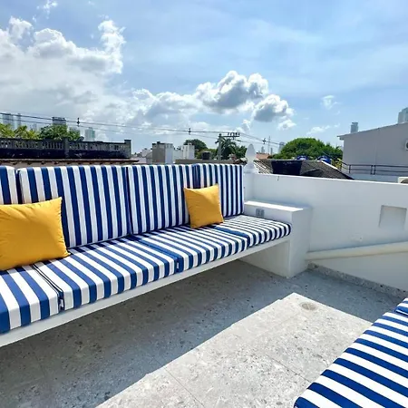 Сasa de vacaciones Colonial House - Rooftop-water Lounge - Getsemani