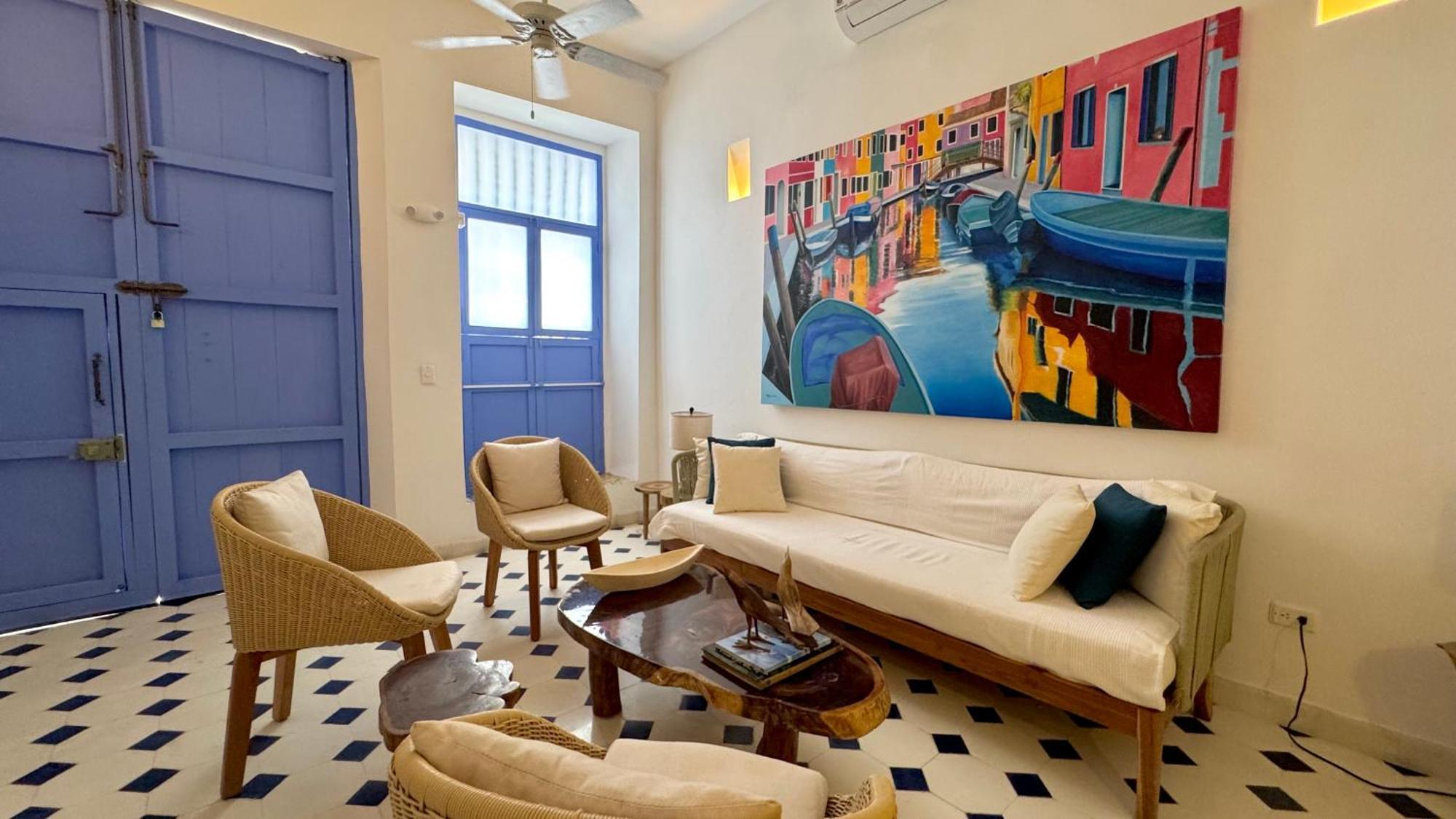 Colonial House Rooftop-water Lounge Getsemani Holiday home Cartagena